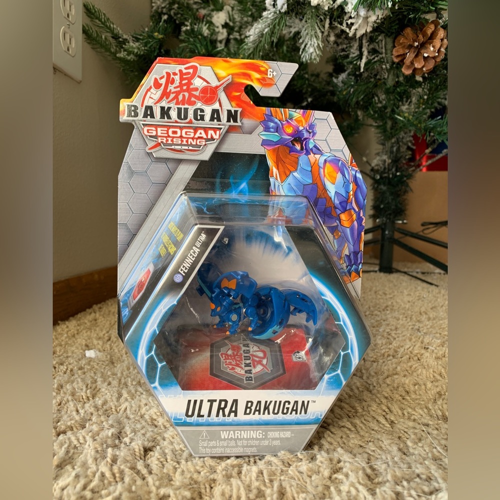 Bakugan Geogan Rising Fenneca Ultra Action Figure Set, 7 Pieces